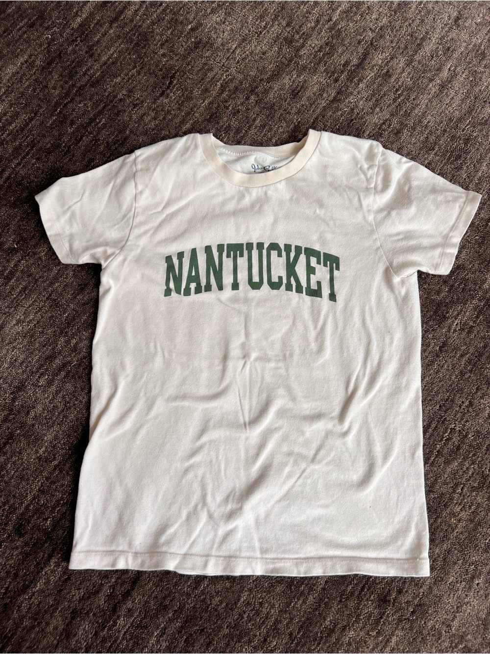 Brandy Melville John Galt Nantucket white t-shirt